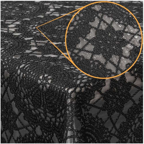 Tischdecke lace vinyl - lace,