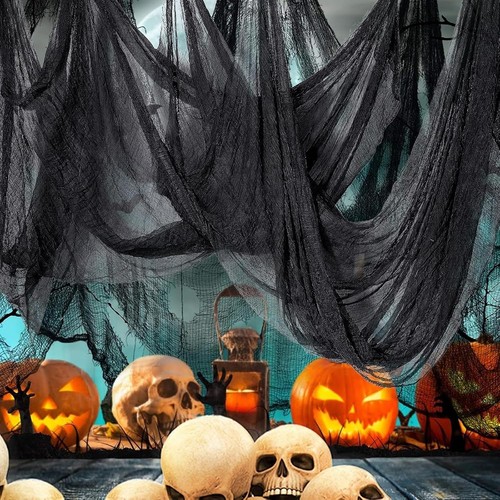 Halloween tischdecke schwarz - halloween,