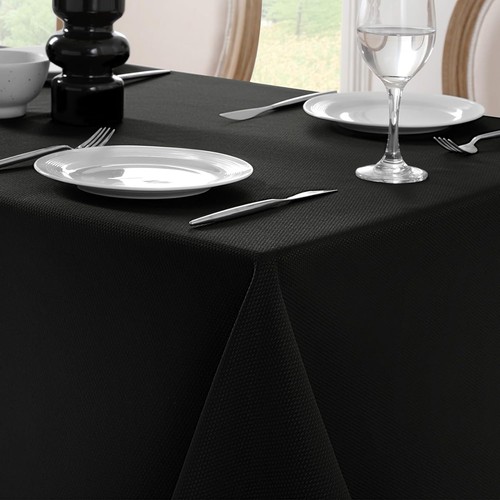 Softalker tischdecke schwarz - tischdecke,