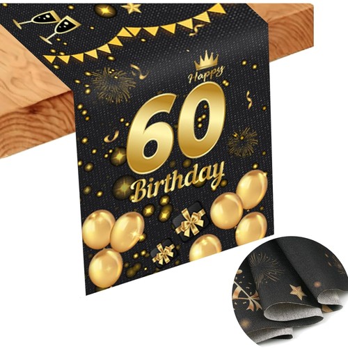 Tischläufer geburtstag - geburtstag, 60