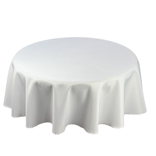 Tischdecke rund fleckabweisend - tischdecke,