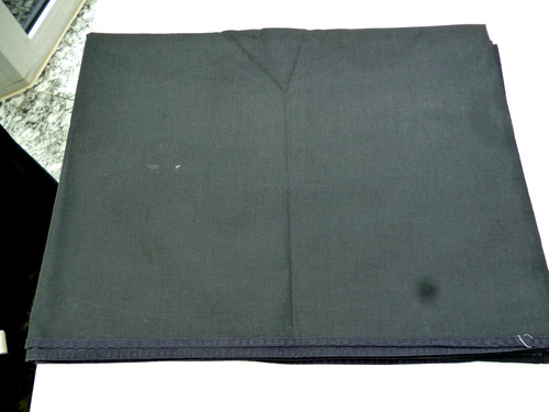 Tischdecke schwarz 120 - tischdecke, in