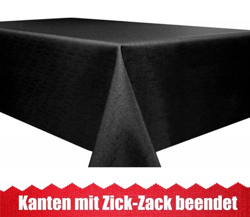 Tischdecke leinenoptik - tischdecke,