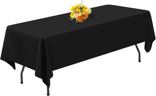 Tischdecke polyester schwarz - tischdecke,