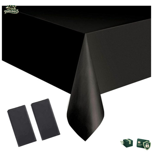 Einweg tischdecke schwarz - tischdecke,