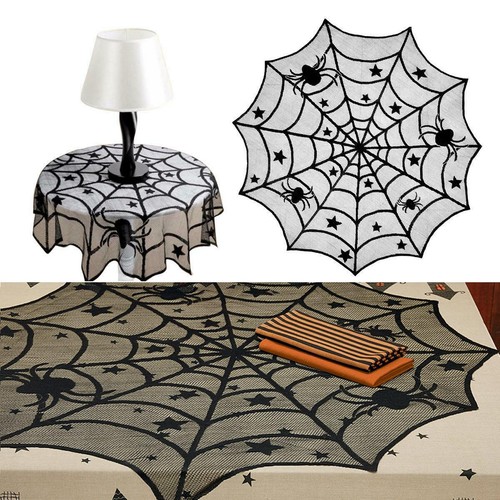 Halloween spitzen tischdecke - spitzen,